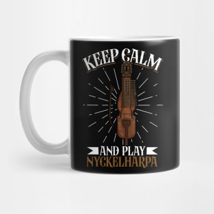 Keep Calm and play Nyckelharpa Mug